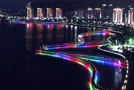 汕尾品清湖环湖街区